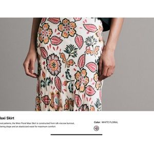 rag u0026 bone | Skirts | Rag Bone Wren Floral Maxi Skirt | Poshmark